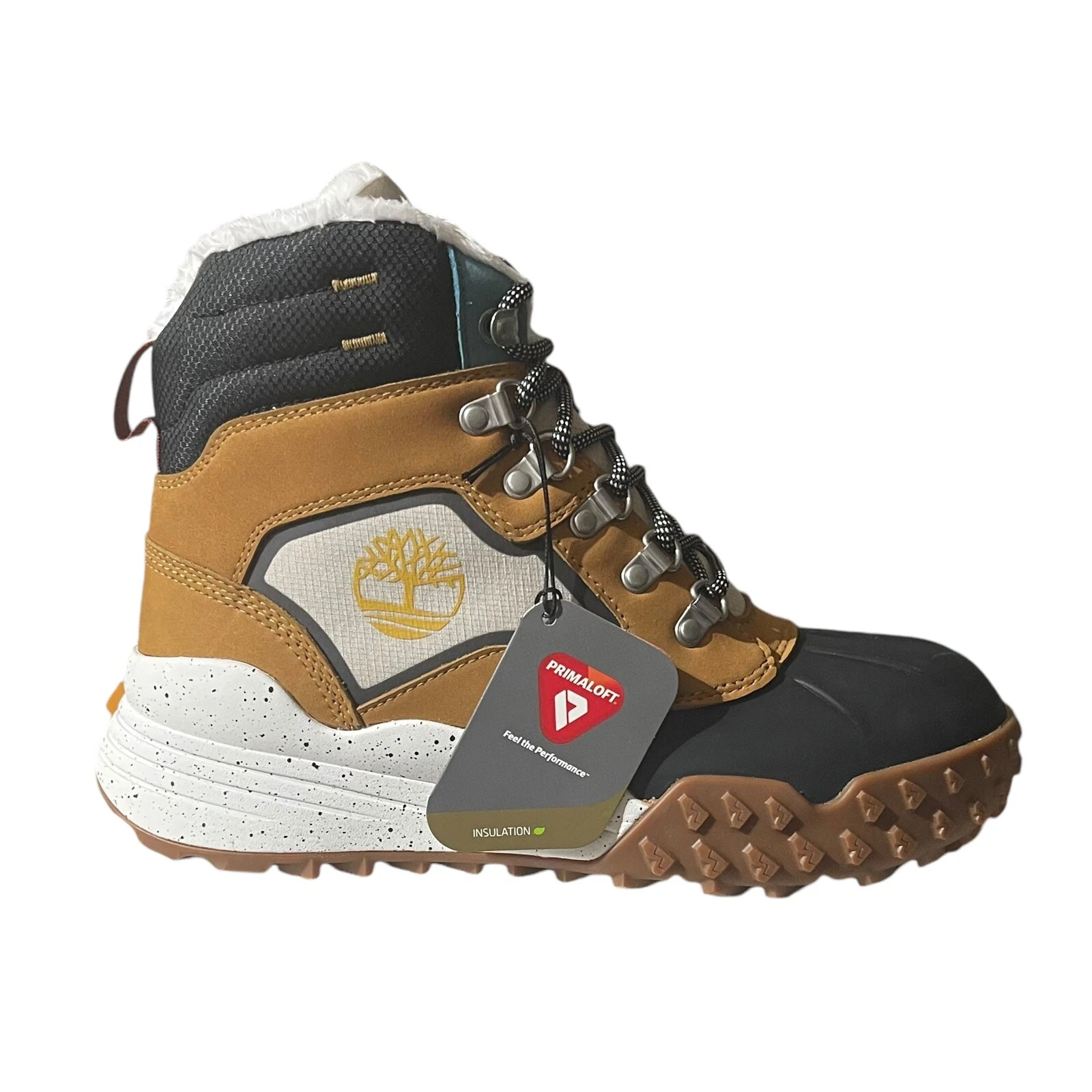 Stivali impermeabili TIMBERLAND donna gamma Moriah isolati grano taglia 9 NUOVI