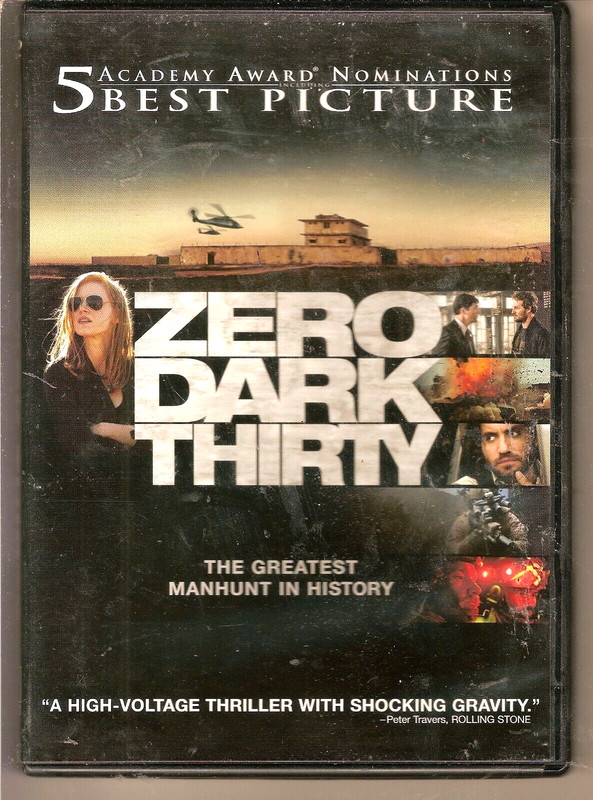 "Zero Dark Thirty" (Sony DVD 2012) The Ten-Year Manhunt for Osama bin Ladin