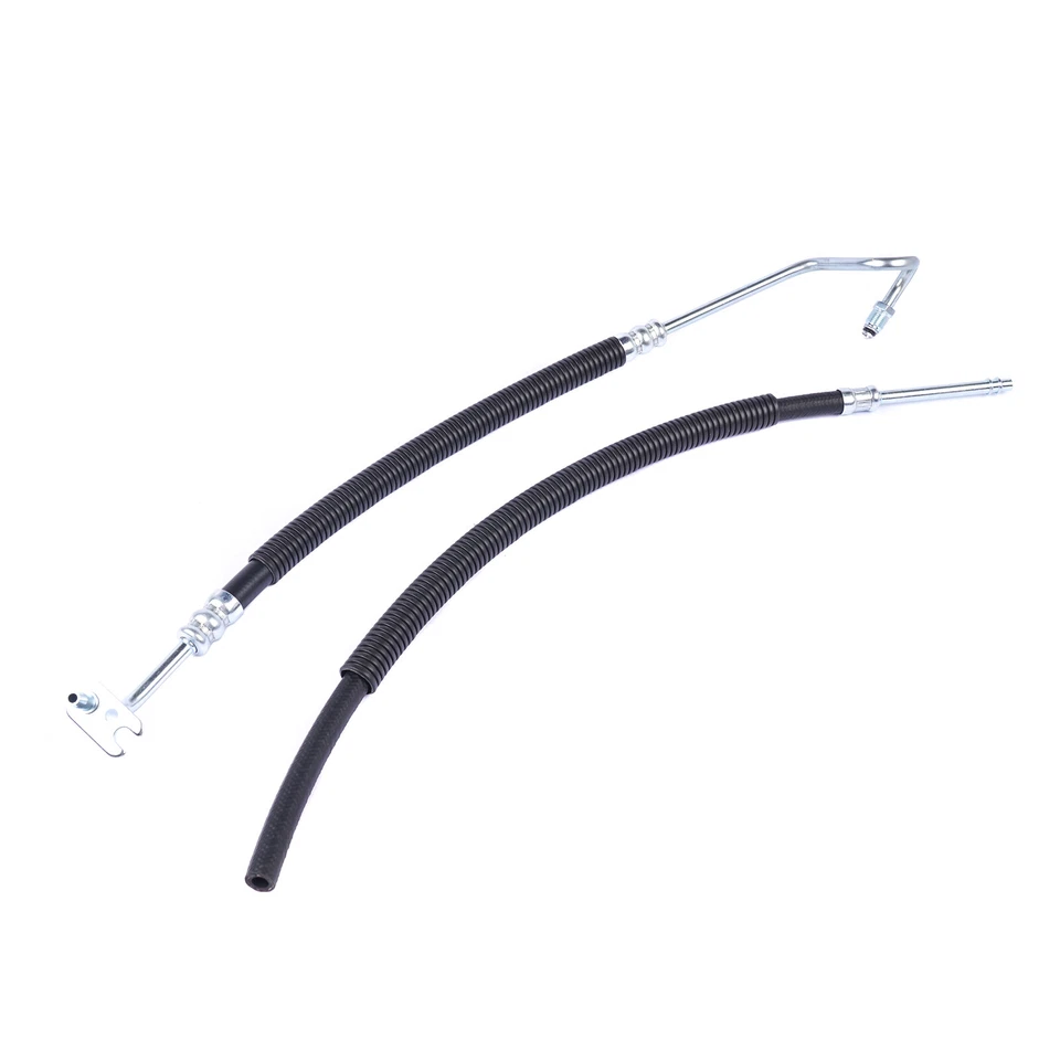 2x Power Steering Pressure+Return Hose for Chevrolet Avalanche Cadillac Escalade - Image 3 of 4