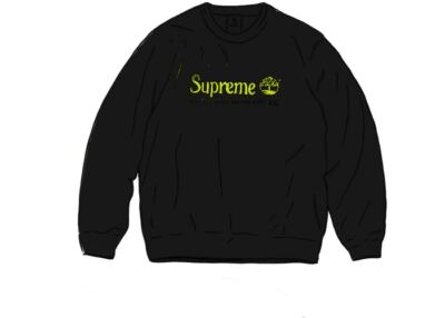 Supreme x Timberland Crewneck Medium Black NEW SS20 * Order Supreme x Timberland Crewneck Medium Black NEW SS20 * Order