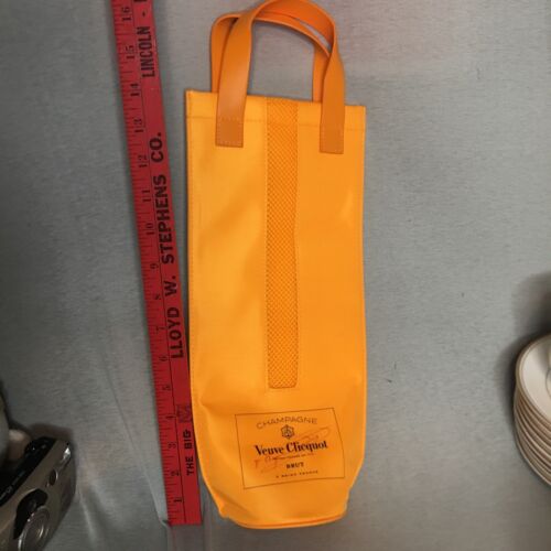 VEUVE CLICQUOT Champagne ISOLATO bottiglia borsa da viaggio custodia s16 - Foto 2 di 6