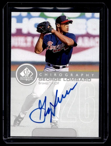 George Lombard 1999 SP Authentic: Chirography #GL