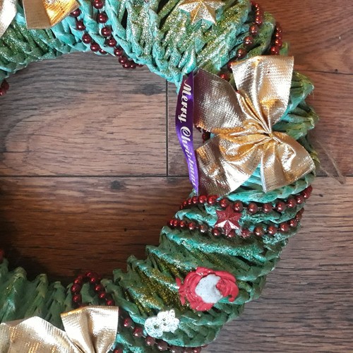 Christmas wreath.Perfect decoration for Christmas. - Picture 2 of 6