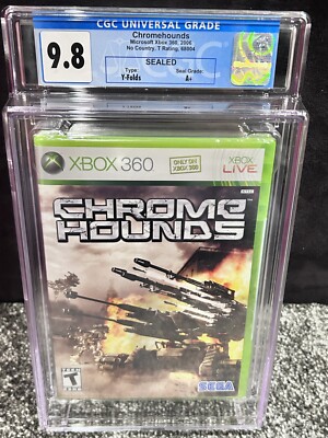 Chrome Hounds (Microsoft Xbox 360) Brand New Factory Sealed Top