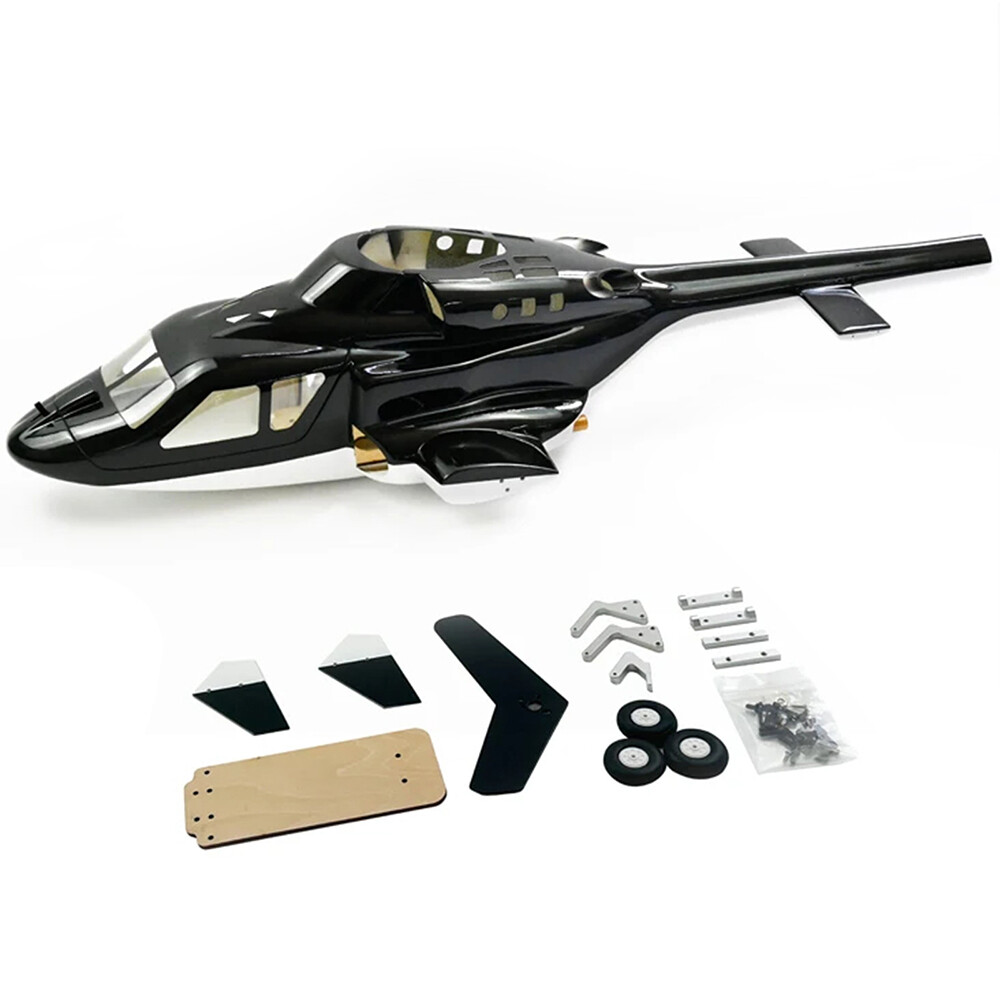 Fly Wing FW450L Helicopter Fuselage Simulation Body Shells for FW450L V3 V2.5 V2