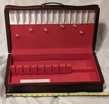 VTG ONEIDA Silverware Flatware Wood Storage Box Chest Anti-Tarnish