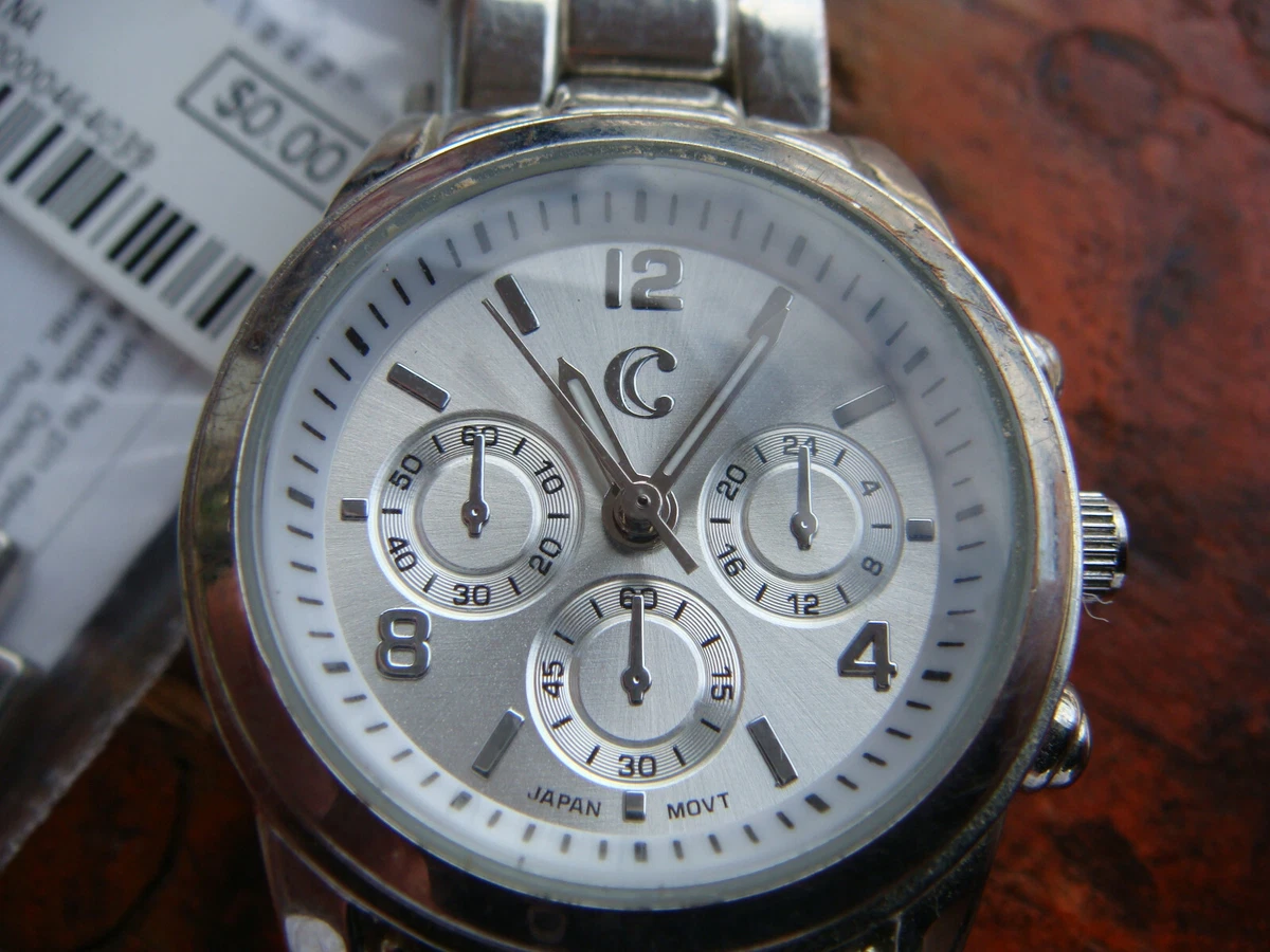 VINTAGE C WATCH 4634 STAINLESS STEEL JAPAN MOVEMENT LADIES WATCH