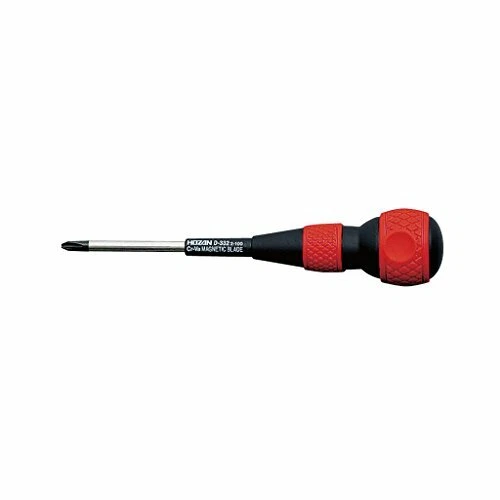Hozan D-332-100 Jis + 2 Bola Agarre Destornillador 23327 Japón Importación - Imagen 1 de 4