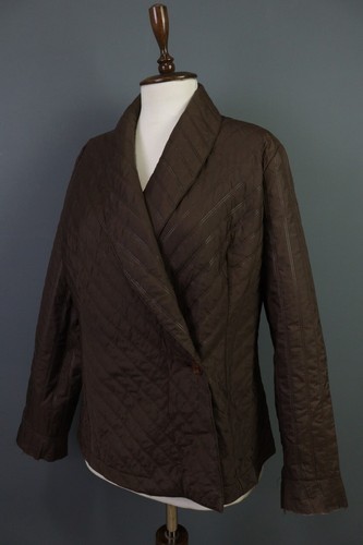 Anne Fontaine Paris Brown Double Breast Blazer Jacket 4 - Picture 9 of 14