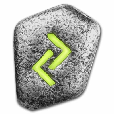 1 oz Silver Piece - Germania Mint Fluorescent Rune: Jera | eBay