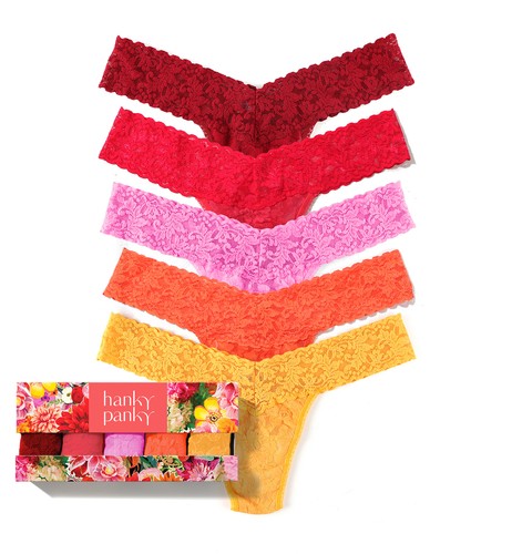 Hanky Panky 5-PACK Signature Lace Low Rise Thong (49115PK) - Picture 106 of 125