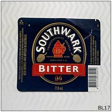 Southwark Bitter SA Brewing Co. Beer Label (BL17)