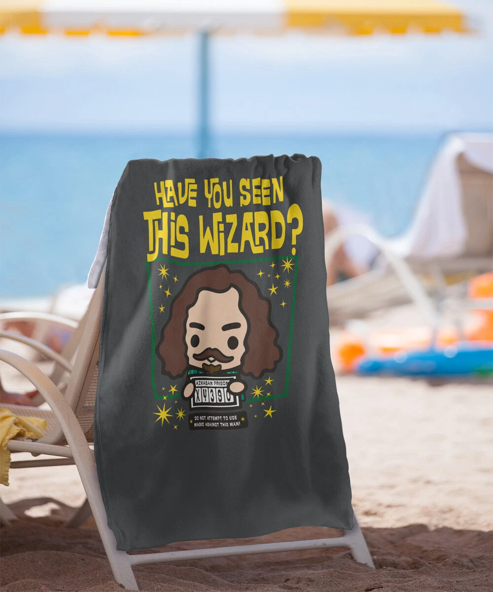 Harry Potter Have You Seen This Wizard? Officially Licensed Beach Towel 30"x60"