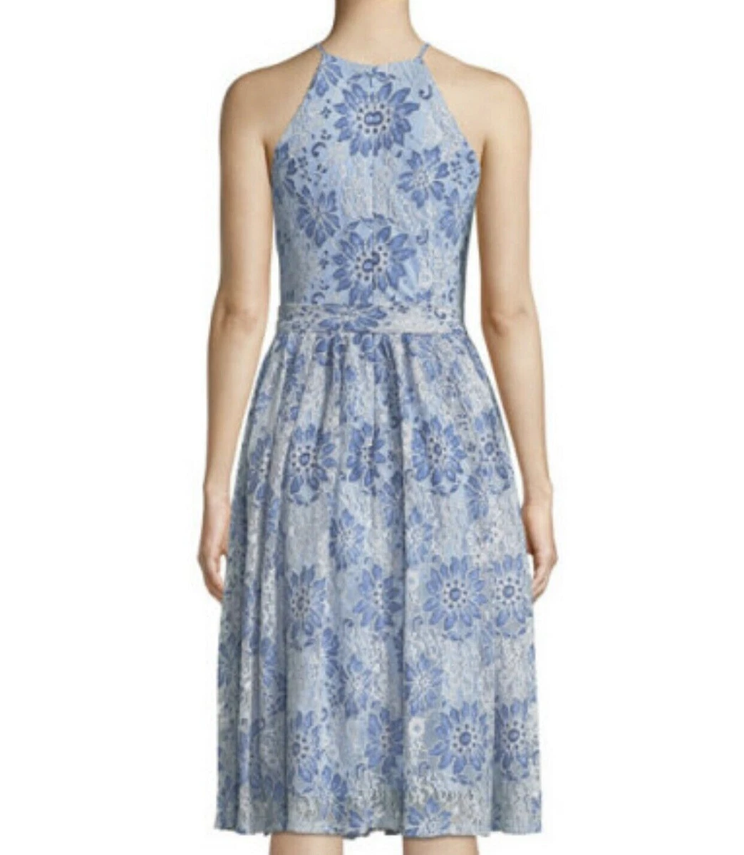 Alexia admor floral top lace midi dress