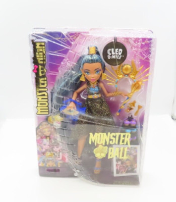 NEW Monster High Doll Cleo De Nile Monster Ball Party Dress & Accessories