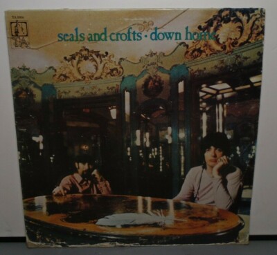 SEALS & CROFTS DOWN HOME (VG+) TA-5004 LP VINYL RECORD