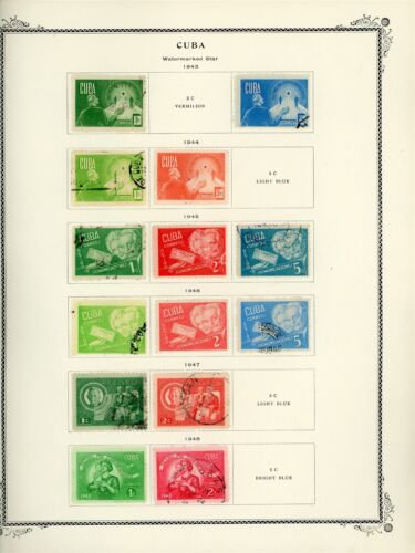 CARIBBEAN Selections on Scott Specialty Album Page Lot #31 - SEE SCAN - $$$