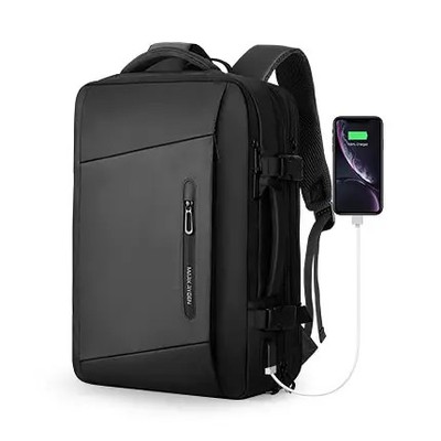 17 Zoller Laptop Rucksack Business Reiserucksack erweiterbar Flugzulassung