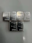 Valcambi lot of (6) 1g 999.0 Fine Silver Bars, Total 6 Grams Pure Silver