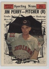1961 Topps High # All-Star Jim Perry #584 01lu