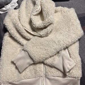 Athleta Dziewczęca Biała Rozmyta Kurtka S/7