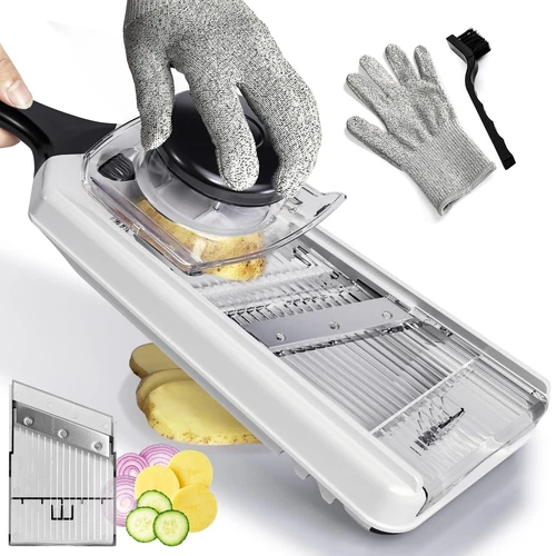 Multi-Handheld Mandoline Slicer Vegetable & Fruit Chopper for Kitchen
