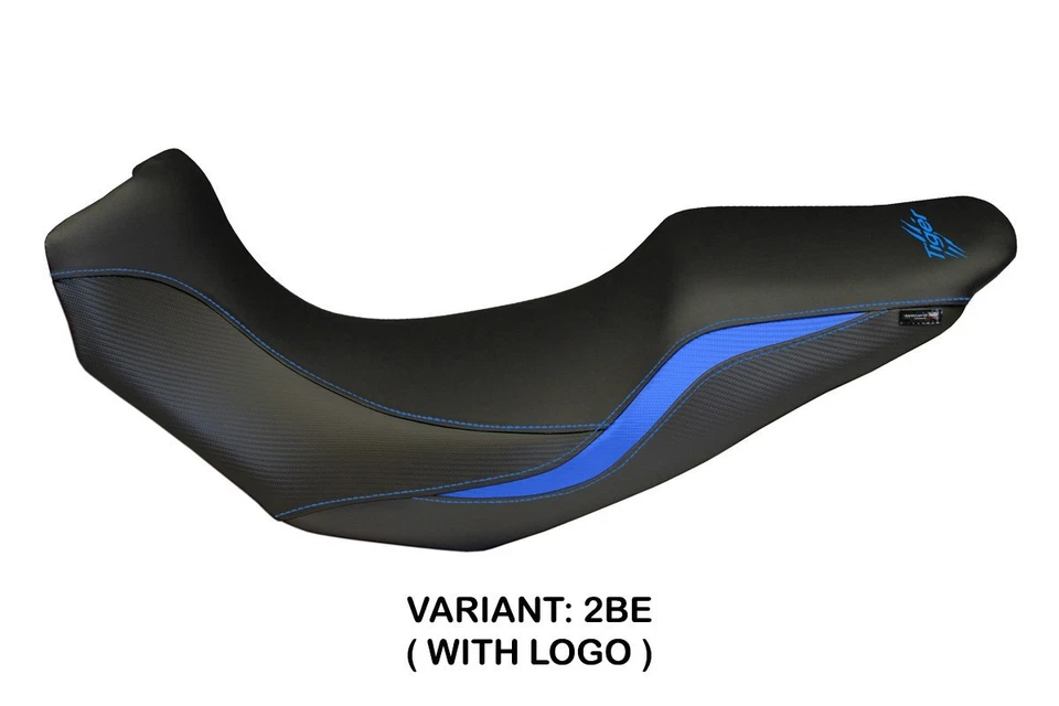 Capa de Assento Triumph Tiger 1050 2007-2009 2010 2011 2012 2013 Azul Tappezzeria - Imagem 2 de 4
