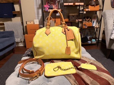 100% Authentic Louis Vuitton Speedy P9 40 Lemonade, slightly used, w/receipt