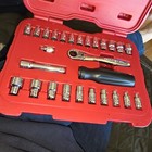 CRAFTSMAN 27 PIECE SOCKET & RACHET SET IN BOX