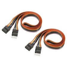 9-pin M/F 23.6" 2pc Colored Header Cable