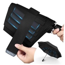 Auto-Tidy Travel Umbrella for Rain Auto Open/Close Compact Small Windproof