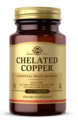 Chelat-Kupfer 2,5 mg 100 Tabletten Solgar