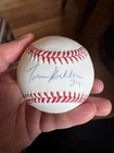 Tom Koehler 34 signed baseball Marlins MLB Authenticated
