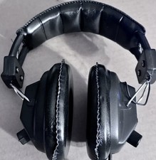 METAL DETECTOR HEADPHONES WITH VOLUME CONTROL - UNIVERSAL - Adapters Included