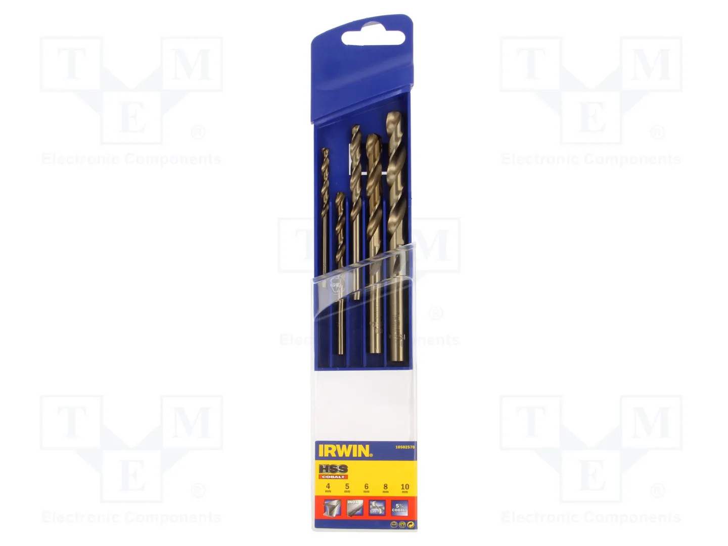 Stanley Gold Bohrereinsatz, Drill Set Cobalt 4-10 Mm 5 Pcs - Bild 2
