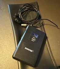 Shure SLX1 UHF Wireless Bodypack Transmitter Lapel H5 518-542MHz TA4F Sync