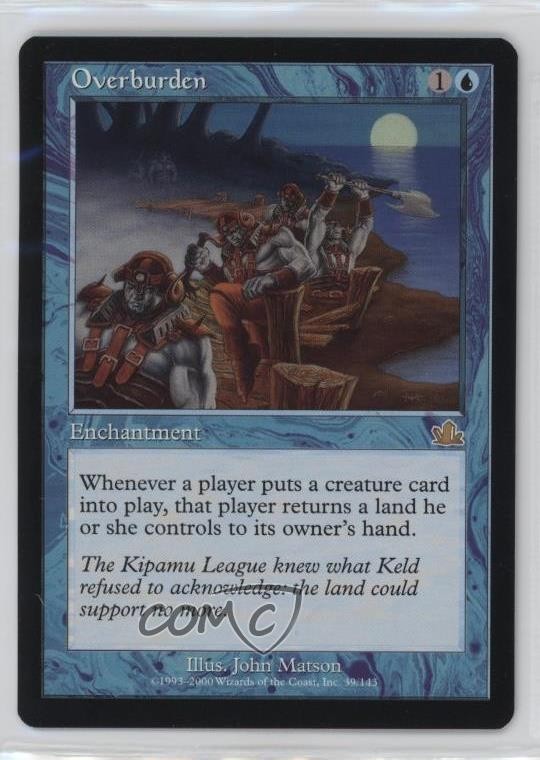 Overburden Magic: Prophecy #39 2000