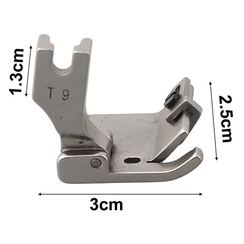 Adjustable Industrial Sewing Machine Foot for Precise Hemming and Edging