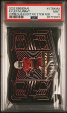 2022 Panini Obsidian Kyler Murray Vitreous Electric Etch Red /10 #VTSKMU PSA 9