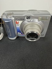 Canon PowerShot A10 1.3MP 3x Zoom Digital Camera Tested Working Good Condition