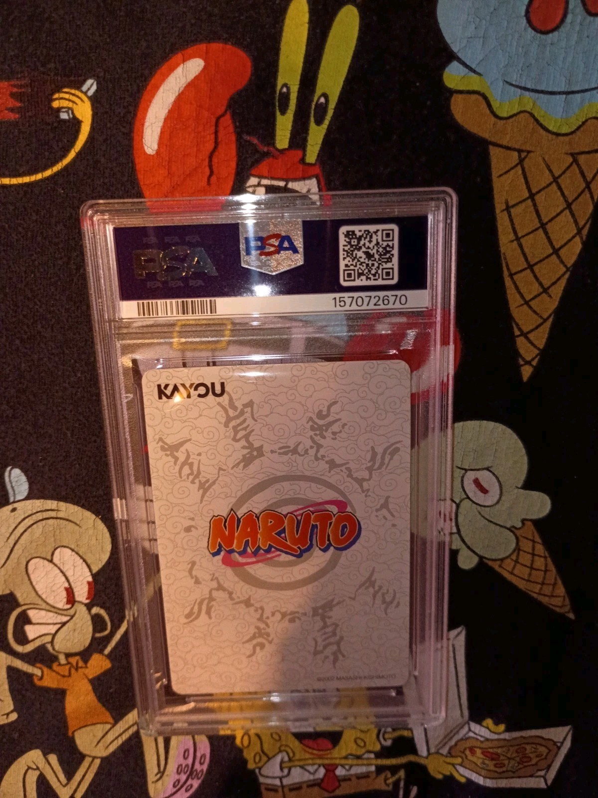 2025 KAYOU NARUTO SMRITI COLLECTIBLE CARD NRSA01-HEAVEN SCROLL ENGLISH PSA 10 view 2