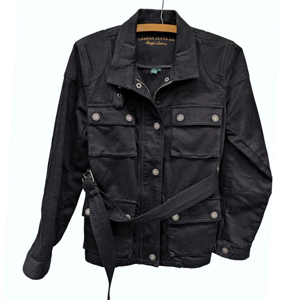 Lauren Ralph Lauren Military Jacket Black Coats, Jackets & Vests