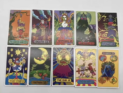 The Buddha Tarot by Robert M. Place (2004, Cards,Flash Cards) for