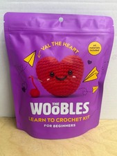 The Woobles Learn To Crochet Kit For Beginner  Val the Heart  Sealed