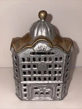 Antique AC Williams Cast Iron Penny Still “Domed Bank” 1910 - 1930’s