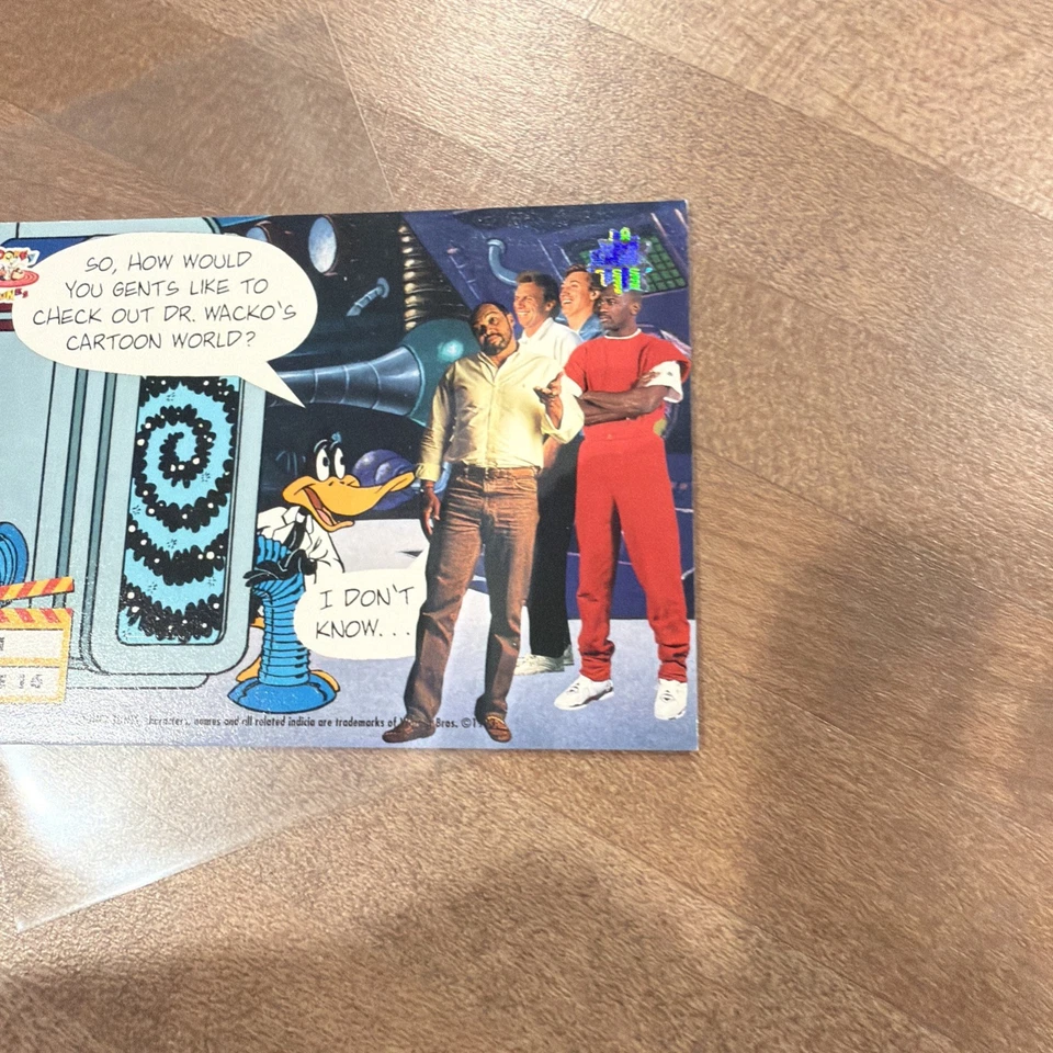 Raro De Colección 1993 Jordan Montana Gretzky Jackson Toon World (Acto 1 Escena 1) Y 16 Foto 3 de 4