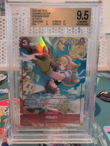 Hibari (Alternate Art) graded BGS 9.5 for sale on eBay