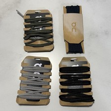 On Cloud 4 Sets Replacement Shoe Strings Laces Black X2 Gray Olive NEW Packages