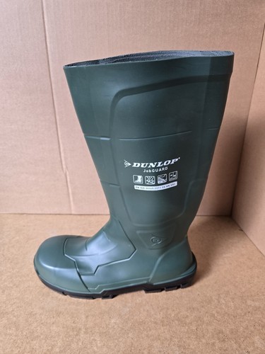 Dunlop JobGUARD seguridad completa Wellington Heritage verde Reino Unido 10 - Imagen 10 de 16