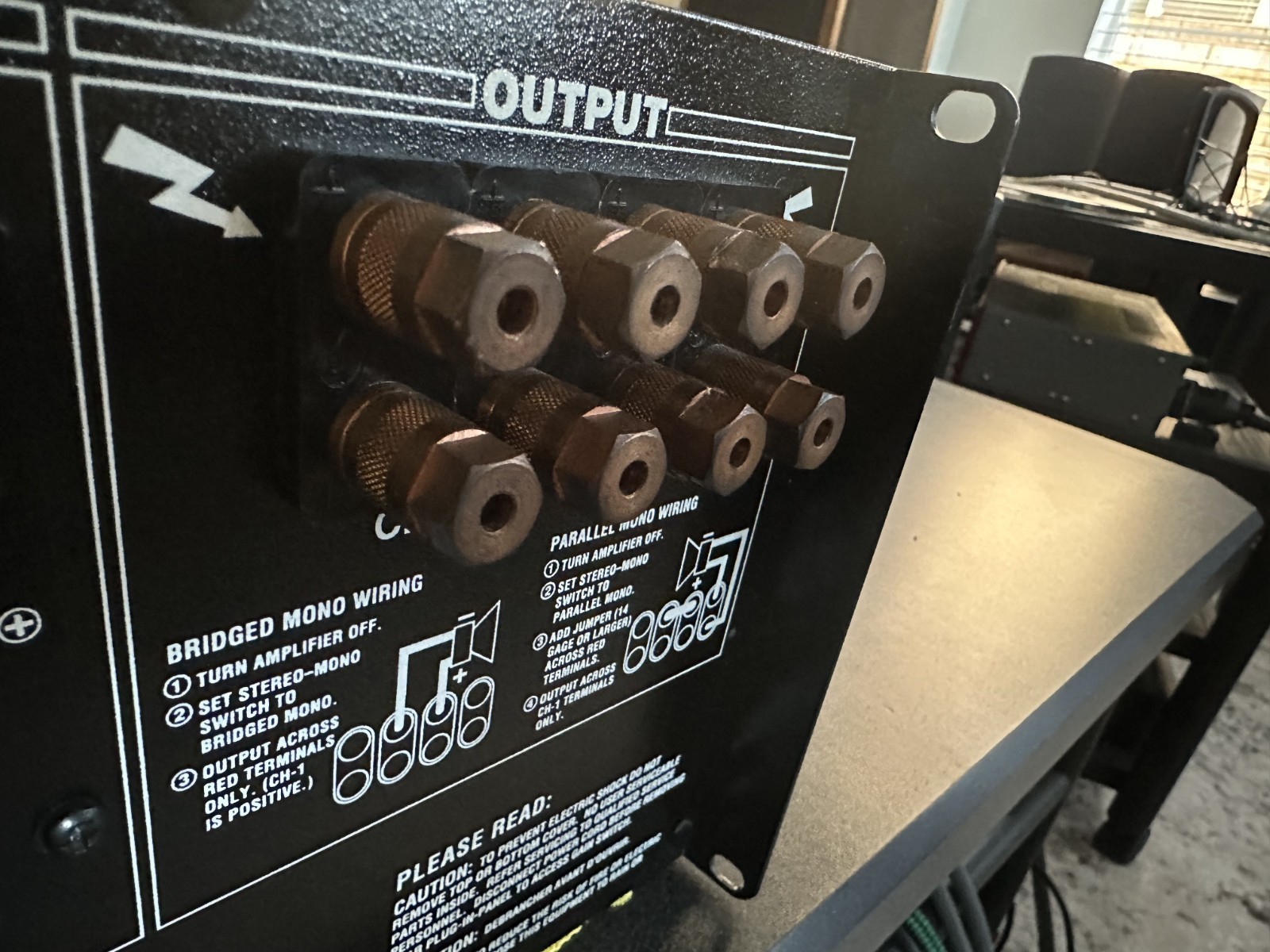 Crown Macro Reference Amplifier Esoteric Version 3000W